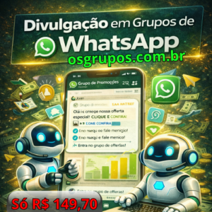 Divulgação em Grupos de WhatsApp Imagem (30 dias)