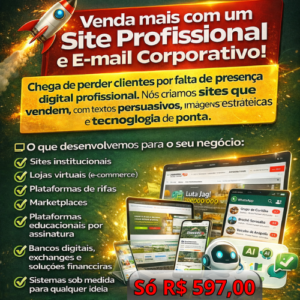 Site Profissional e E-mail Corporativo